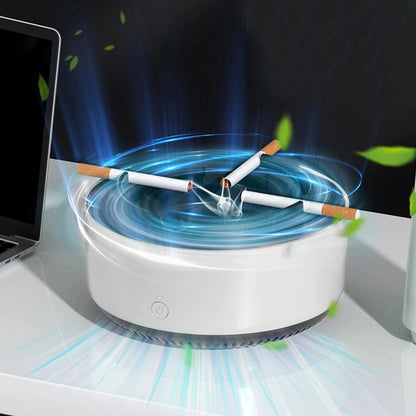 منفضة السجائر الإلكترونية مع نظام تنقية الهواء